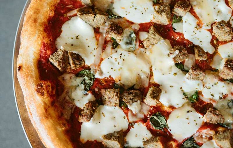 meatball pizza