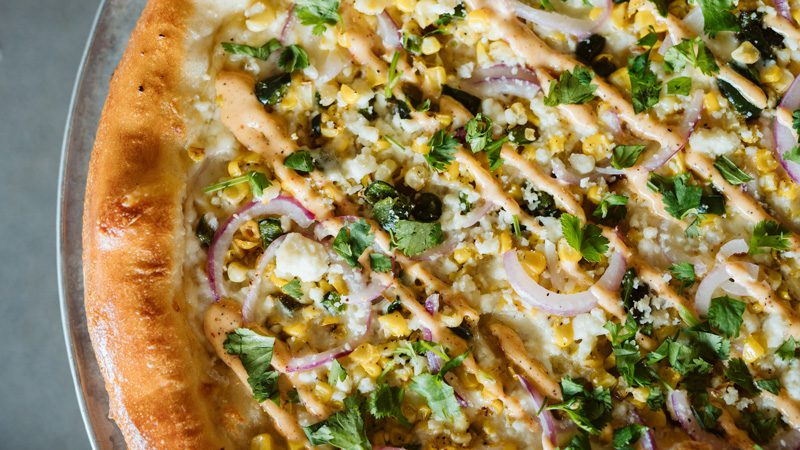 elote pizza