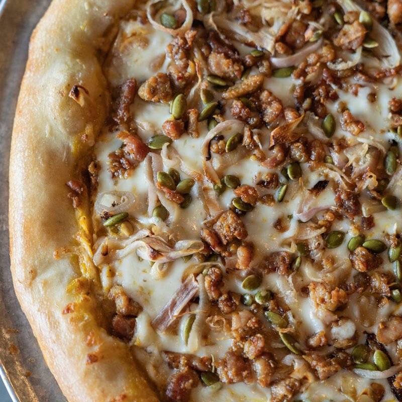 Smashing Pumpkin Seasonal Pizza