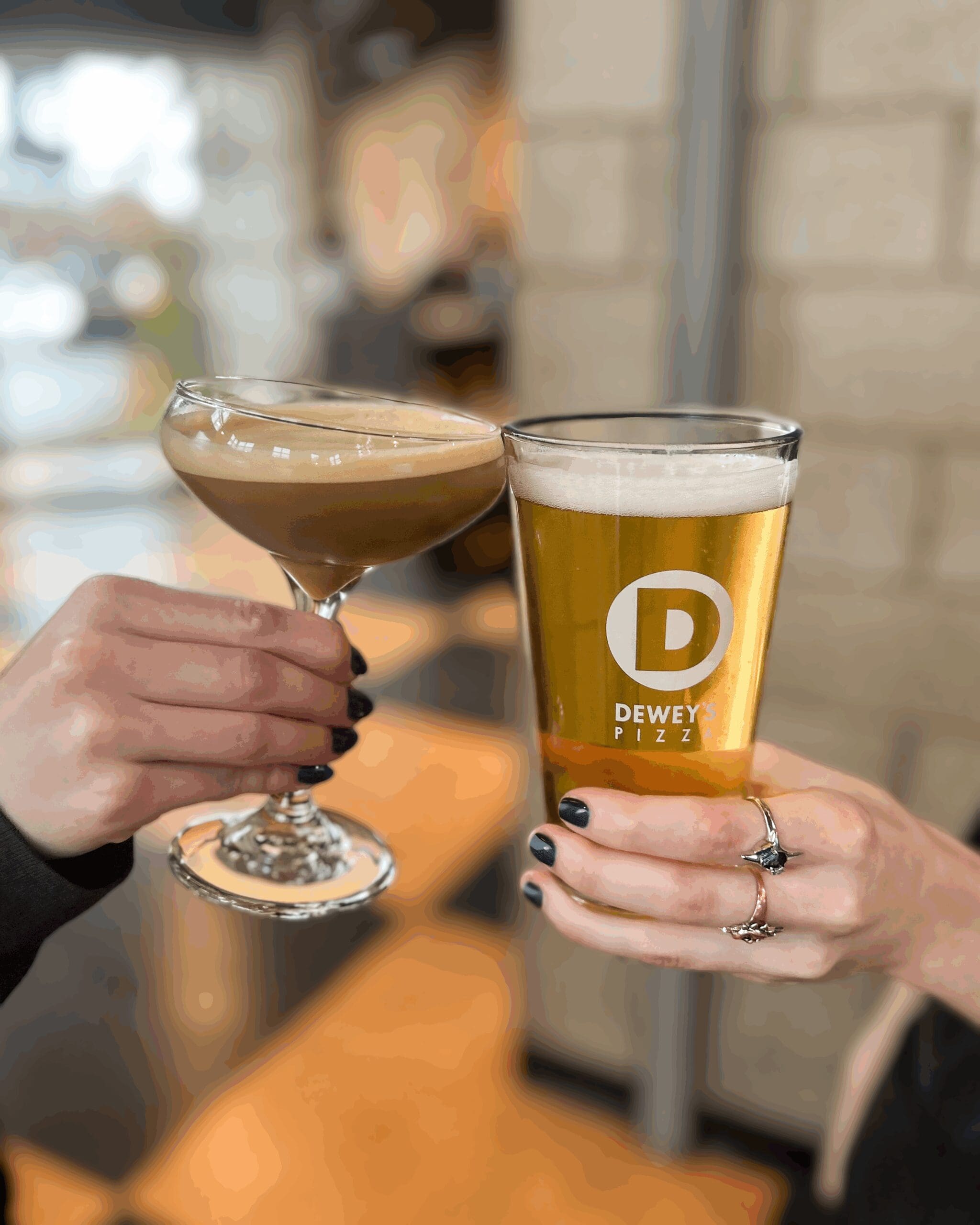 Craft brews and wine